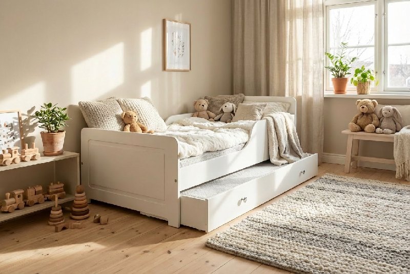 Habitat Brooklyn Toddler Bed with Drawer in White