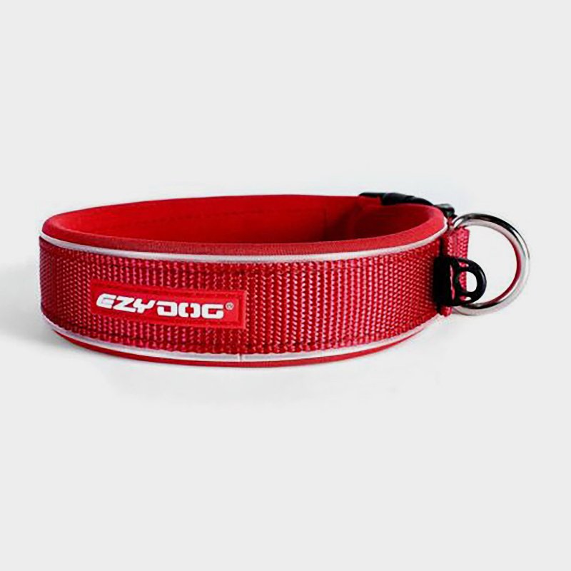 EzyDog Classic Neo Dog Collar Red, Small