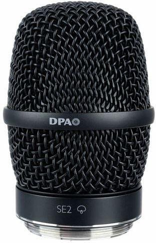 DPA 2028 Supercardioid Vocal Microphone Capsule with SE2 Adapter for Sennheiser Systems, Black
