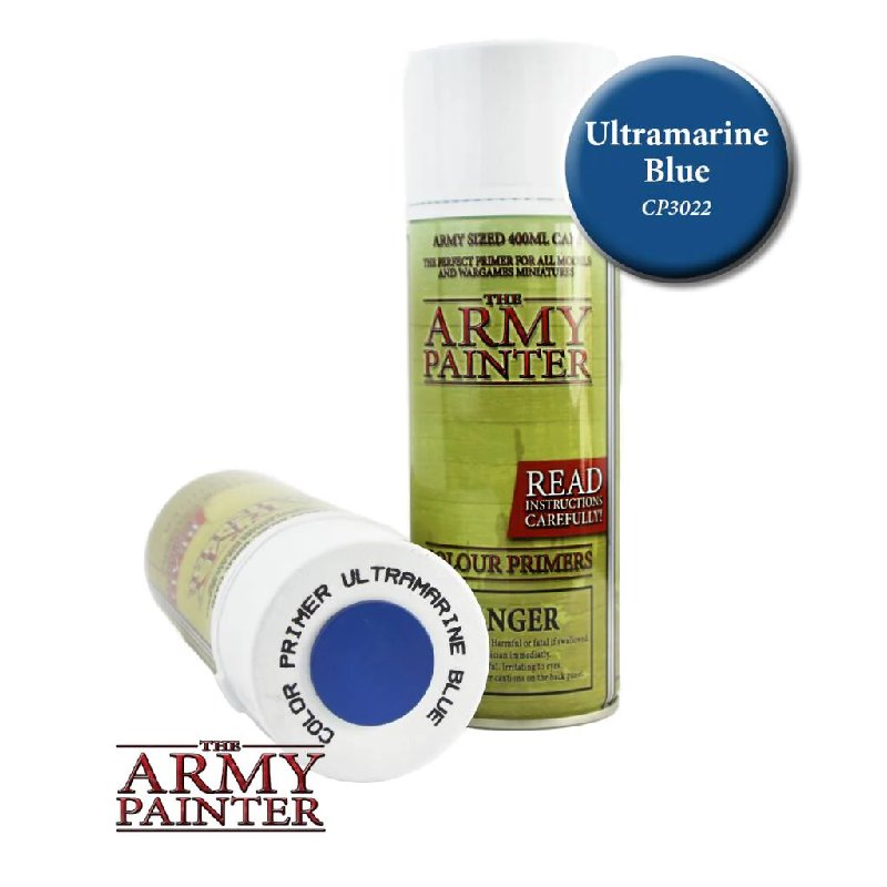 The Army Painter Colour Primer Spray in Ultramarine Blue