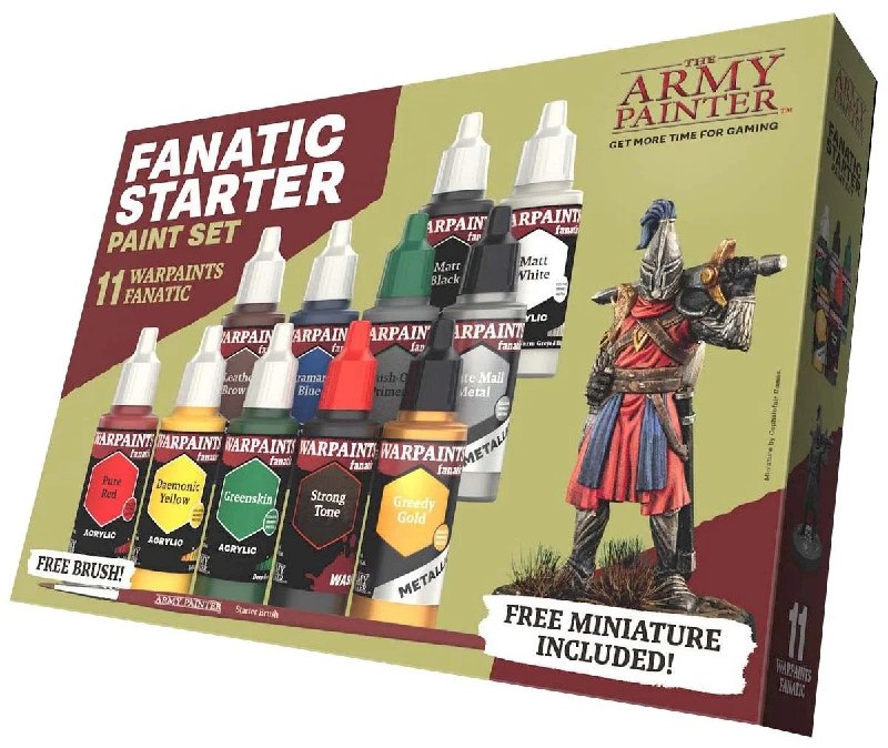 The Army Painter Warpaints Fanatic Starter Set