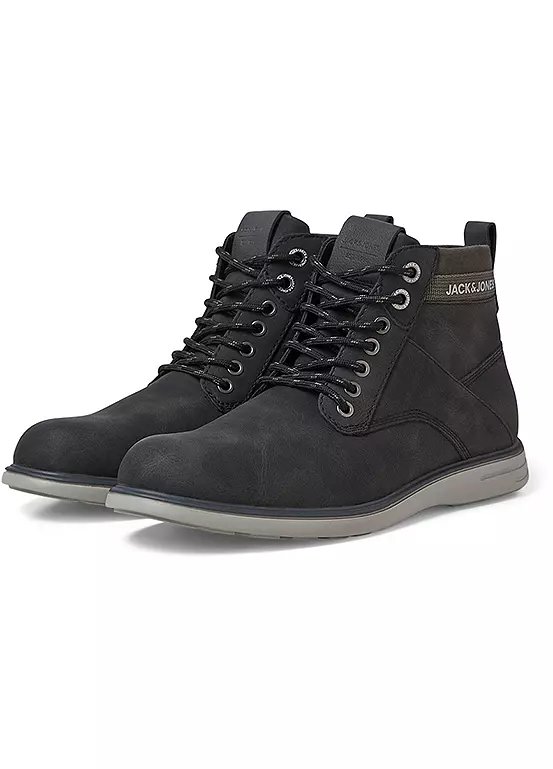 Jack & Jones Black Denver Combo Boots