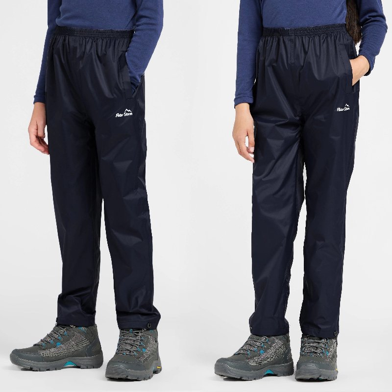 Peter Storm Kids Packable Waterproof Overtrousers in Navy