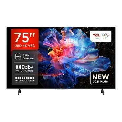 TCL 75V6C-UK 75" 4K HDR Smart Google TV with Dolby Atmos