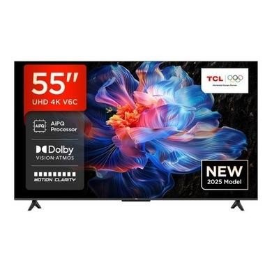 TCL 55V6C-UK 55-Inch 4K HDR Smart TV with Dolby Vision and Atmos