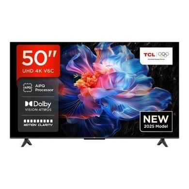 TCL 50V6C-UK 50-Inch 4K HDR Smart TV with Dolby Vision and Atmos