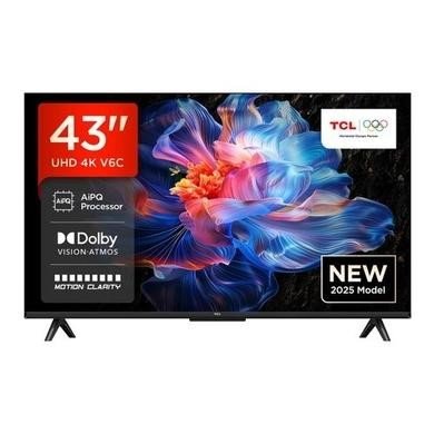 TCL 43V6C-UK 43" 4K HDR Smart Google TV