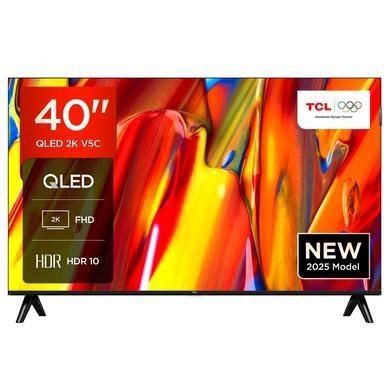 TCL 40V5C-UK 40-Inch QLED Full HD HDR Smart TV with Google TV