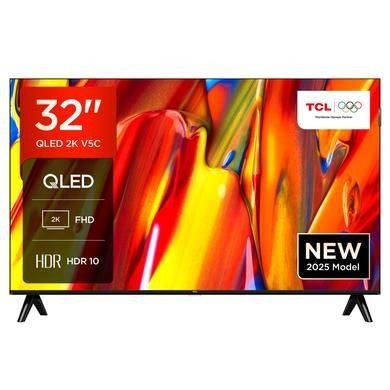TCL 32V5C-UK 32-Inch QLED Full HD HDR Smart TV with Google TV