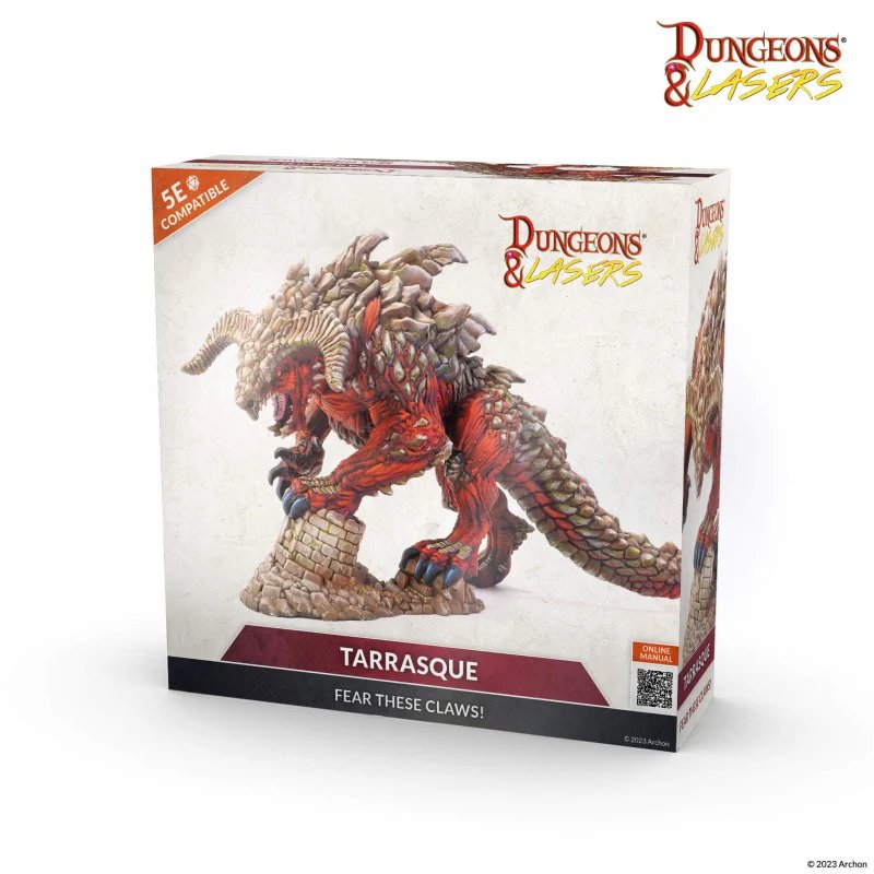 Archon Dungeons & Lasers Miniatures Tarrasque Model Kit