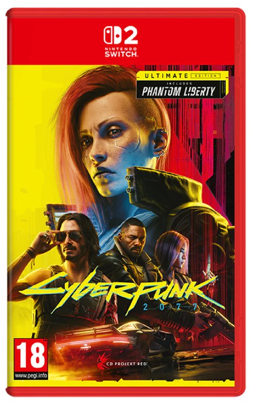 Cyberpunk 2077: Ultimate Edition Physical Game Card for Nintendo Switch 2