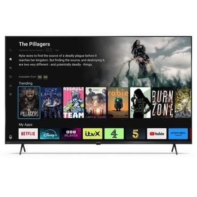 Sharp 4T-C55HM5245KB 55 Inch 4K Ultra HD Smart LED TV with TiVo in Black