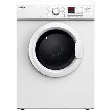 Amica ADV7CLCW 7kg Vented Tumble Dryer with Anti-Crease and Quick Dry - White