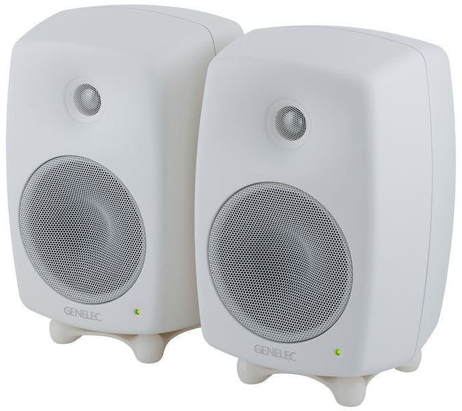 Genelec 8340AWM White 2-Way Active Studio Monitor (Single Unit)