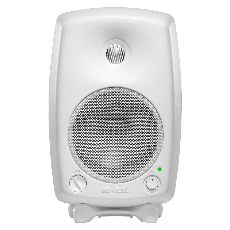 Genelec 8030C Two-Way Active Studio Monitor in White (Single Unit)
