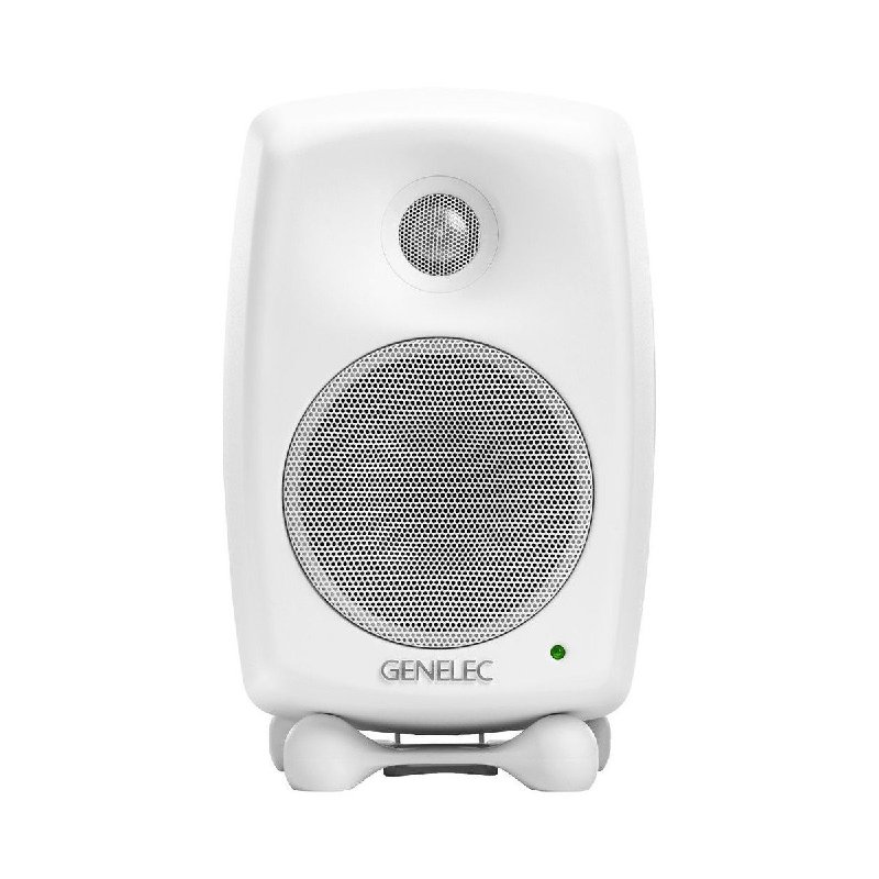 Genelec 8020D Two-Way Active Studio Monitor in White (Single Unit)