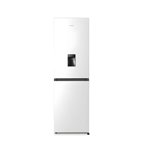 Teknix FFH1825WW/E White Freestanding Frost Free Fridge Freezer with Water Dispenser, 256L Total Capacity