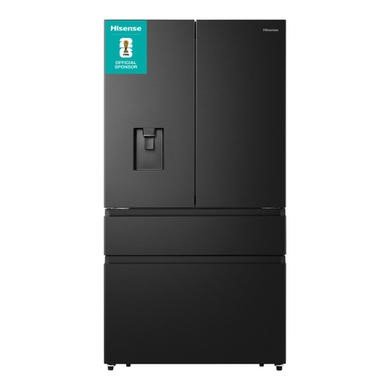Hisense RF749N4SWFE 579 Litre French Door American Fridge Freezer - Black Steel
