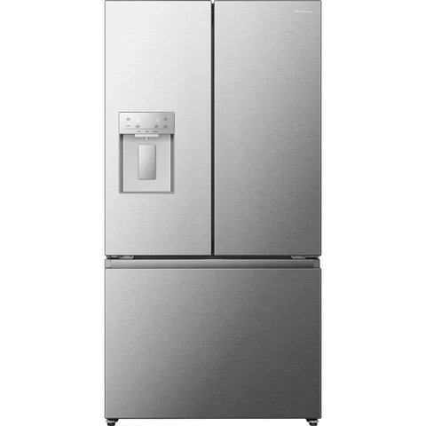 Hisense RF815N4SESE Stainless Steel American Fridge Freezer, 634L Capacity, E Rated