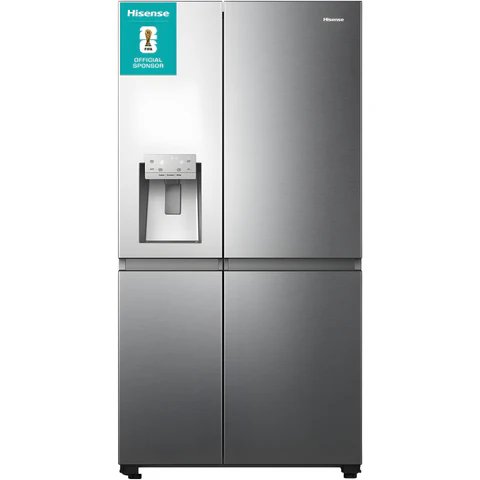 Hisense RS818N4TIC Stainless Steel American Fridge Freezer - 632L Capacity
