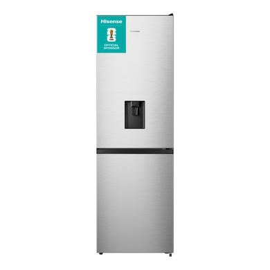Hisense RB390N4WCE 304 Litre Freestanding Fridge Freezer in Stainless Steel