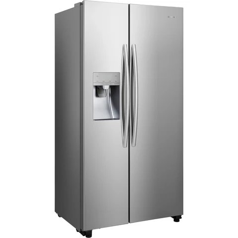 Hisense RS694N4ICE Stainless Steel American Fridge Freezer - 562L Capacity with Water and Ice Dispenser