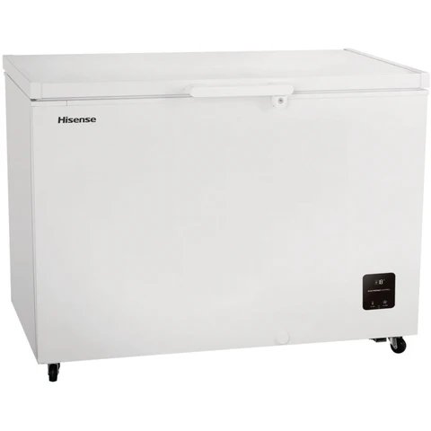 Hisense FC386D4AWLE White Chest Freezer - 297L Capacity with Winter Guard Technology