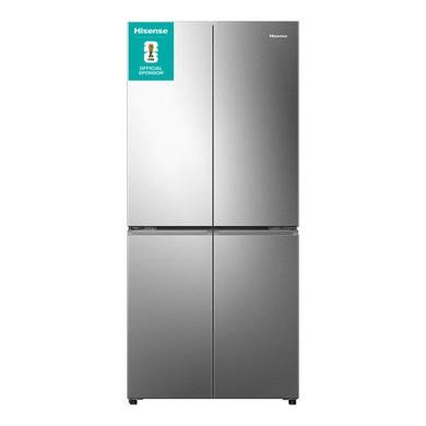 Hisense PureFlat 483L Four Door American Fridge Freezer in Stainless Steel