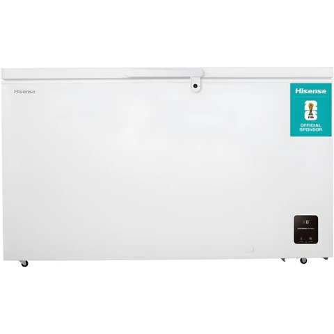 Hisense FC571D4AWLYE White 372L Chest Freezer with Winter Guard Technology