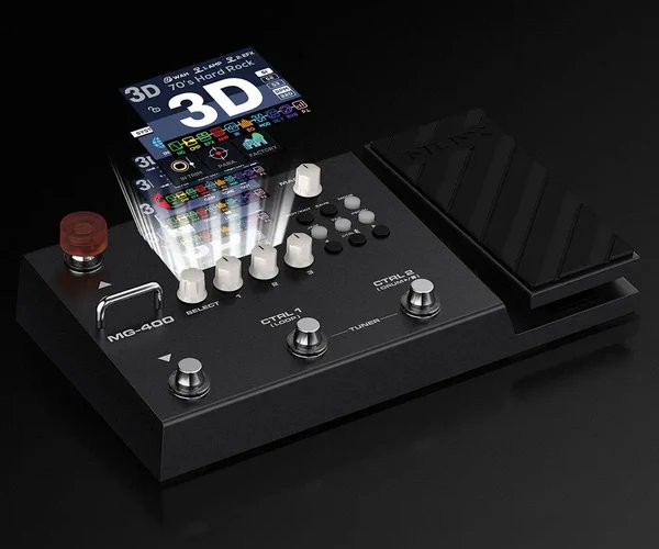 NUX MG-400 Multi-Effect Pedal with Expression Pedal