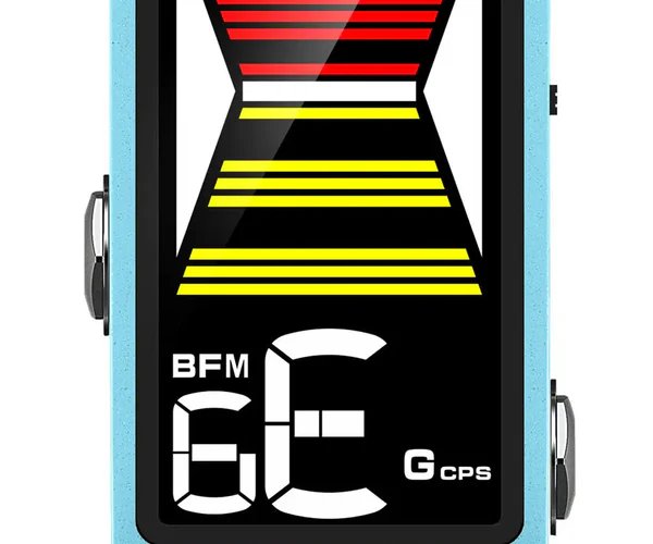 NU-X Flow Tune Pedal with HD Colour Display - Blue