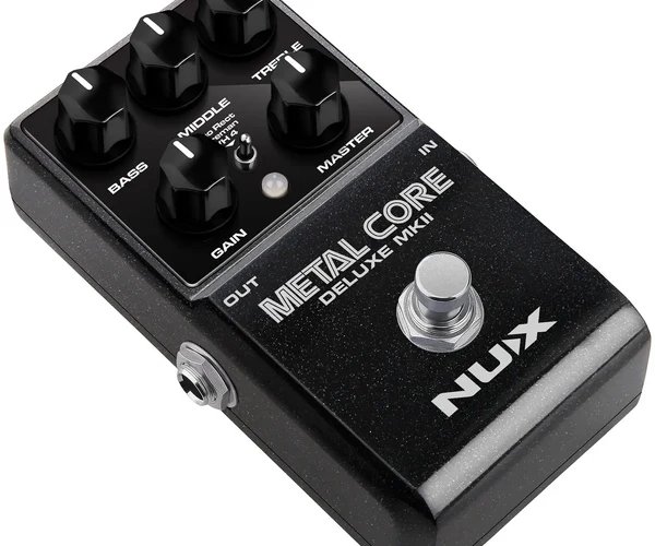 NUX Metal Core Deluxe MkII Distortion Pedal with 3 Amp Models