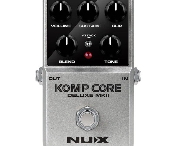NU-X Komp Core Deluxe mkII Analogue Compressor Sustain Guitar Pedal