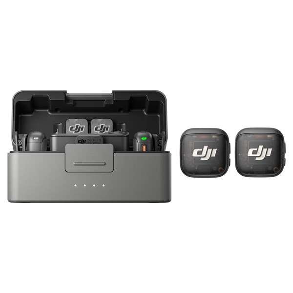 DJI Mic 3 Wireless Microphone Kit (2 TX + 1 RX + Charging Case)