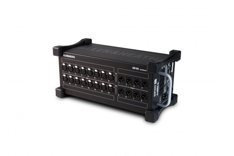 Allen & Heath AB168 dSNAKE AudioRack with 16 Mic Preamps and 8 Line Outputs