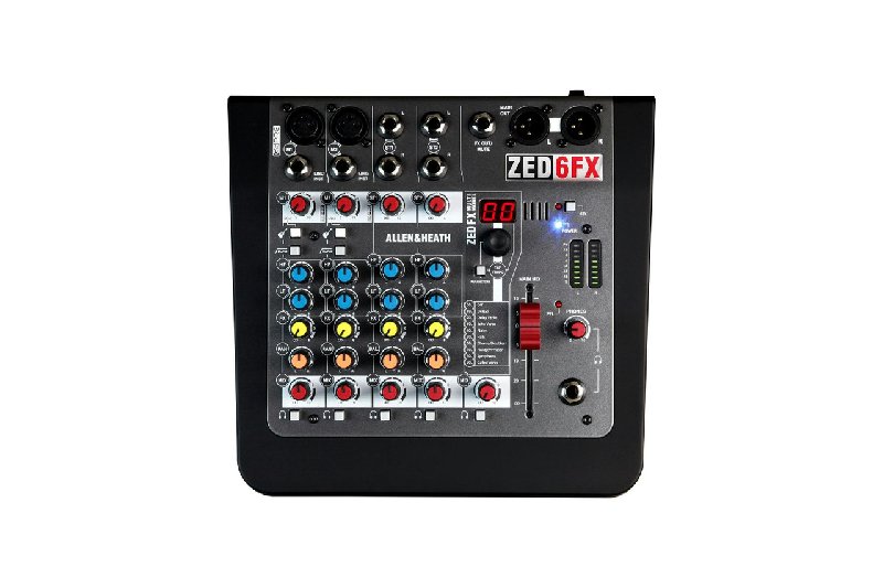 Allen & Heath ZED6FX Compact Audio Mixer
