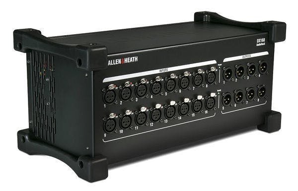 Allen & Heath DX168 Portable DX Expander with 16 XLR Inputs and 8 XLR Outputs
