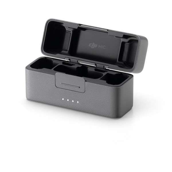 DJI Mic 2 Charging Case with Metal Construction and Locking Latch