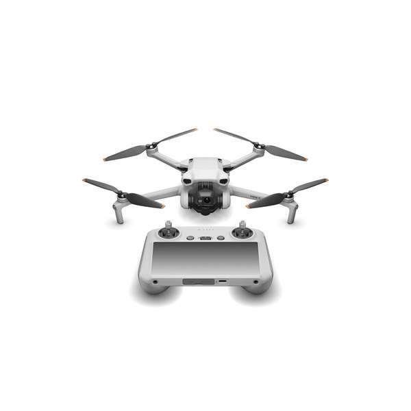 DJI Mini 3 Drone with DJI RC Controller in Grey and Black