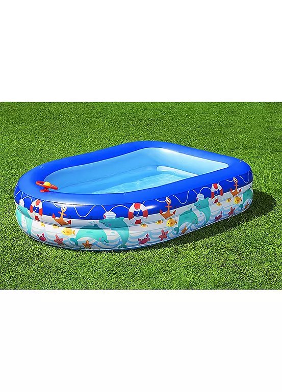 Bestway Sea Captain Family Pool, 2.13m x 1.55m x 1.32m, 282 Litre Capacity