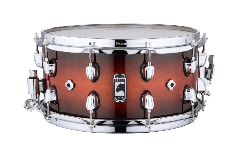Mapex Black Panther SOLIDUS 14x7 Maple Snare Drum in Tobacco Burst