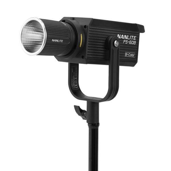 Nanlite FS-60B Bi-colour LED COB Spot Light with FM Mount