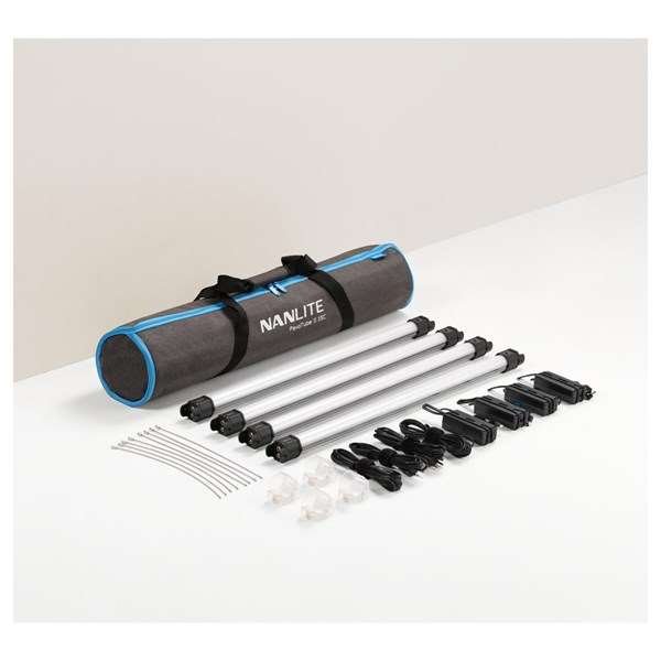 Nanlite Pavotube 15C Mark II 4 Tube LED Kit with RGBWW Lighting