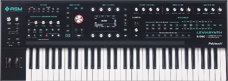 ASM Leviasynth 61-Key Hybrid Algorithmic Synthesizer Keyboard