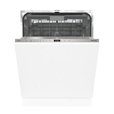 Hisense HV643D90UK Full Size Integrated Dishwasher with Auto Dry - Silver Control Panel