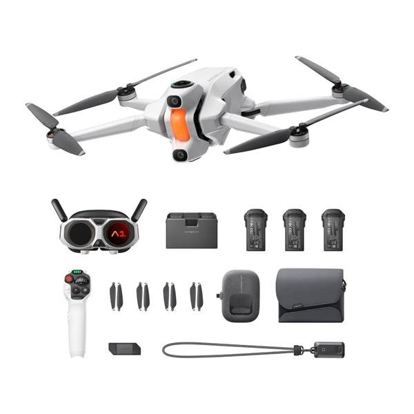 Antigravity A1 8K 360 Drone Infinity Bundle with FPV Goggles, Motion Controller and 3 Batteries