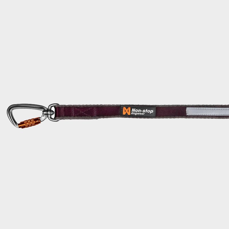 Non-Stop Dogwear Move Leash with Twistlock Carabiner, Purple