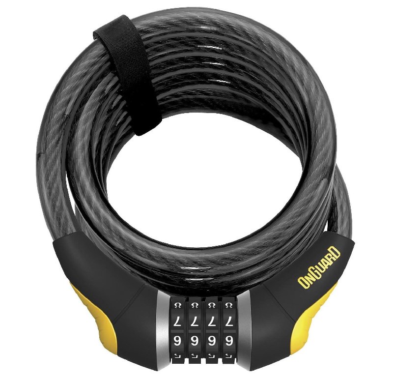 OnGuard Doberman Combo Cable Lock 12mm Black