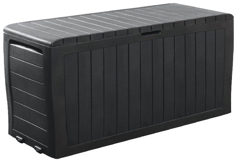 Keter Marvel+ 270L Outdoor Garden Storage Box in Grey