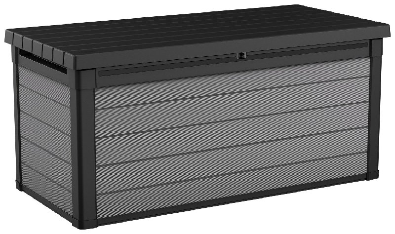 Keter Premier 570L Outdoor Garden Storage Box in Grey